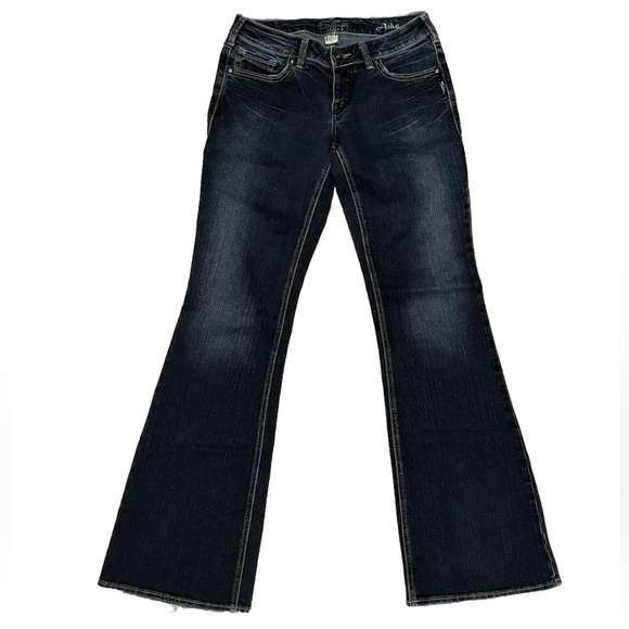 Silver Aiko Boot Jeans Size 28 x 33 - Picture 1 of 7